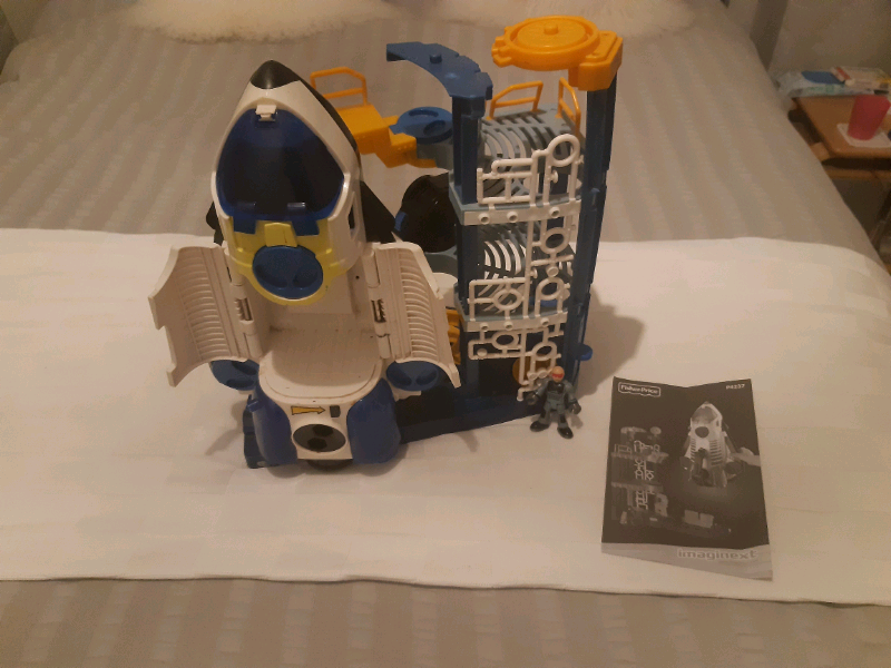 imaginext space rocket